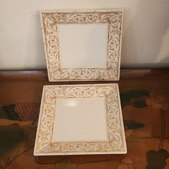 G.E.T. Olympia ML-103 Melamine Plate Set of 2 8" - Picture 1 of 5